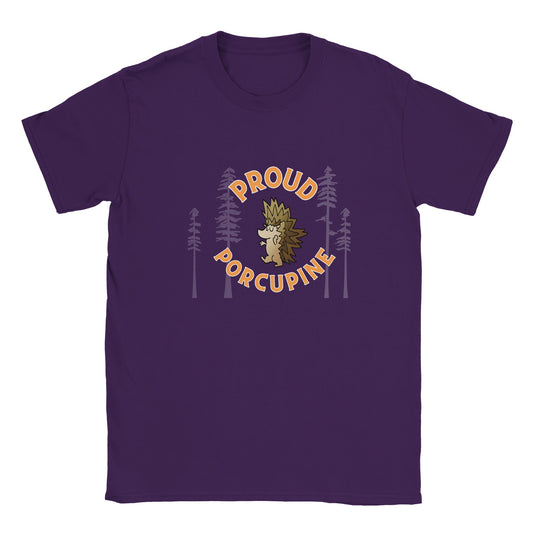 Proud Porcupine! Classic Kids Crewneck T-shirt