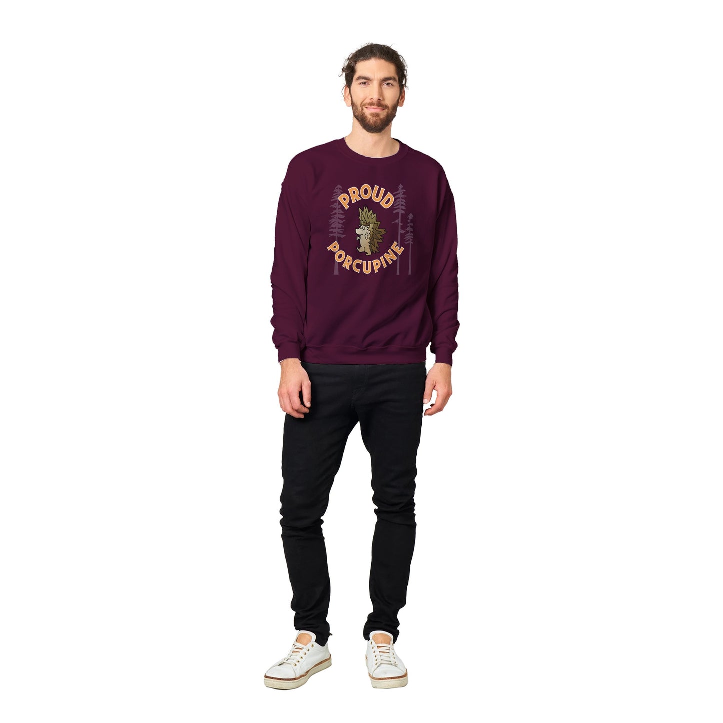 Proud Porcupine! ADULT Classic Unisex Crewneck Sweatshirt