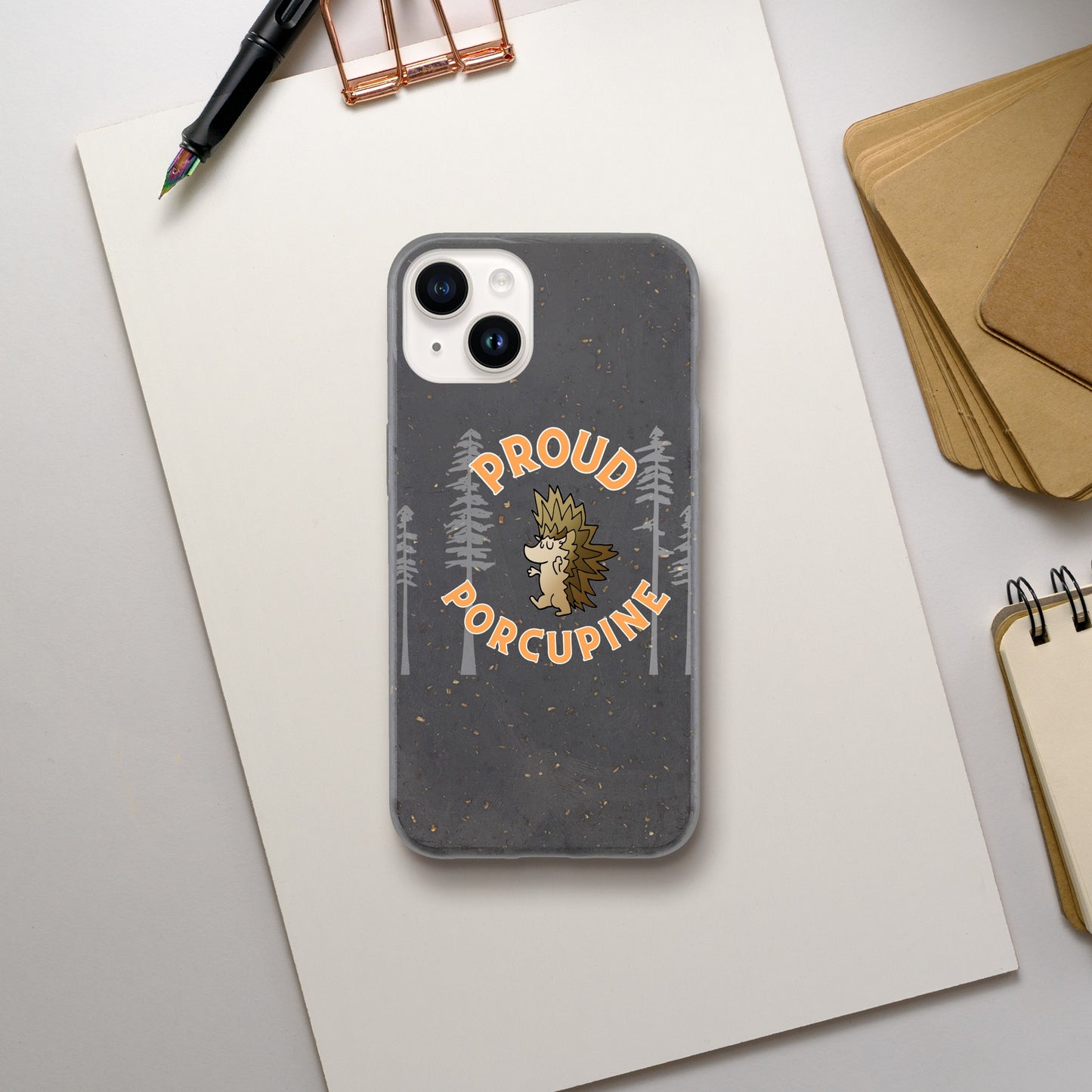 Proud Porcupine! Bio case