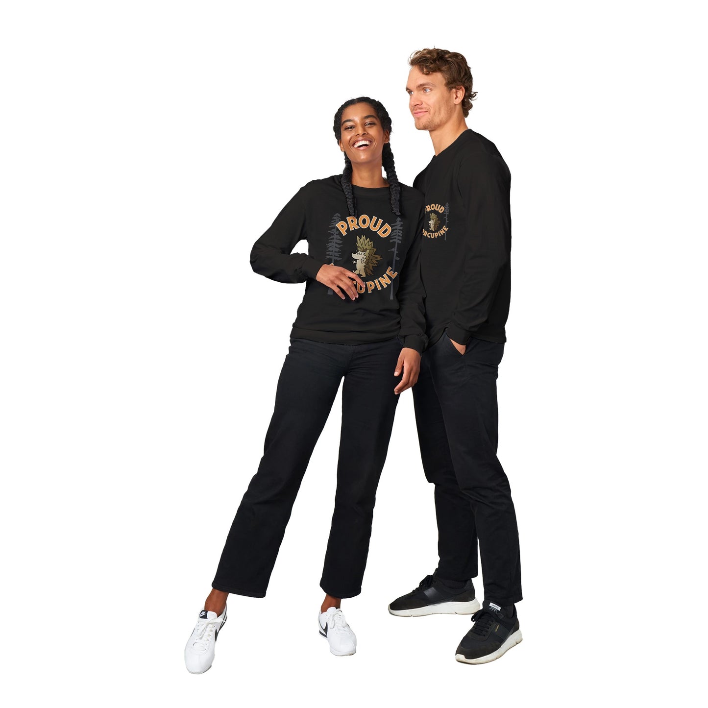 Proud Porcupine! Classic Unisex Longsleeve T-shirt