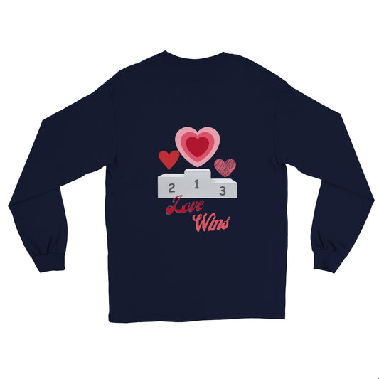 Love Wins - Longsleeve T-shirt - adult