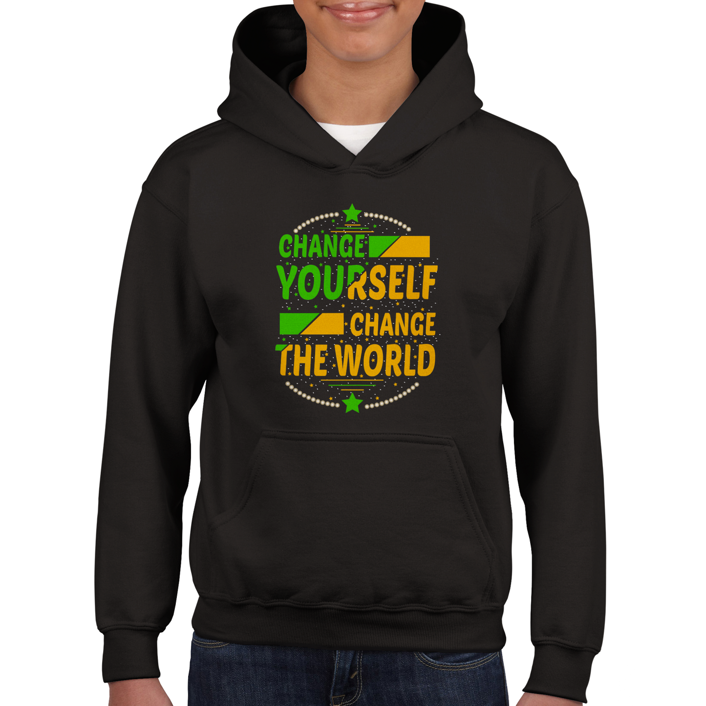 Change yourself change the world - Hoodie Kids