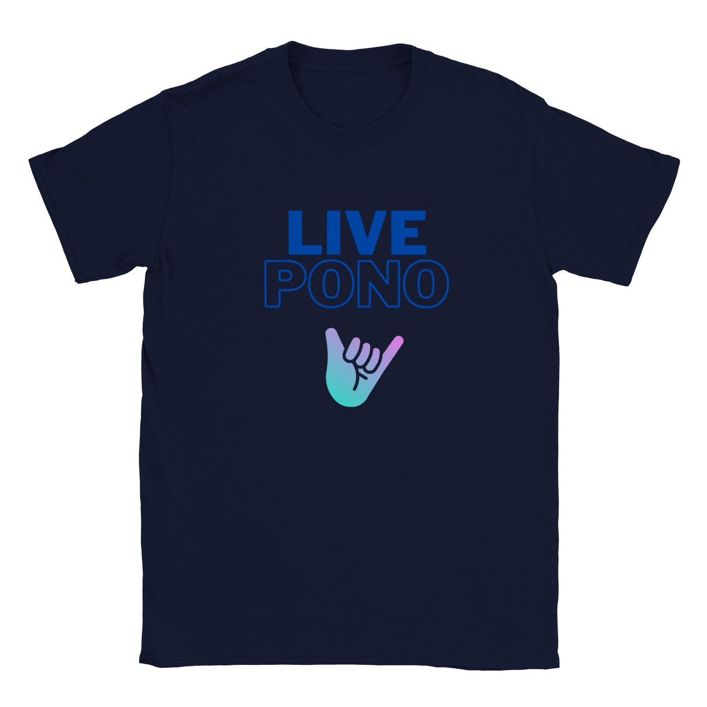 Live Pono Blue - T-shirt kids