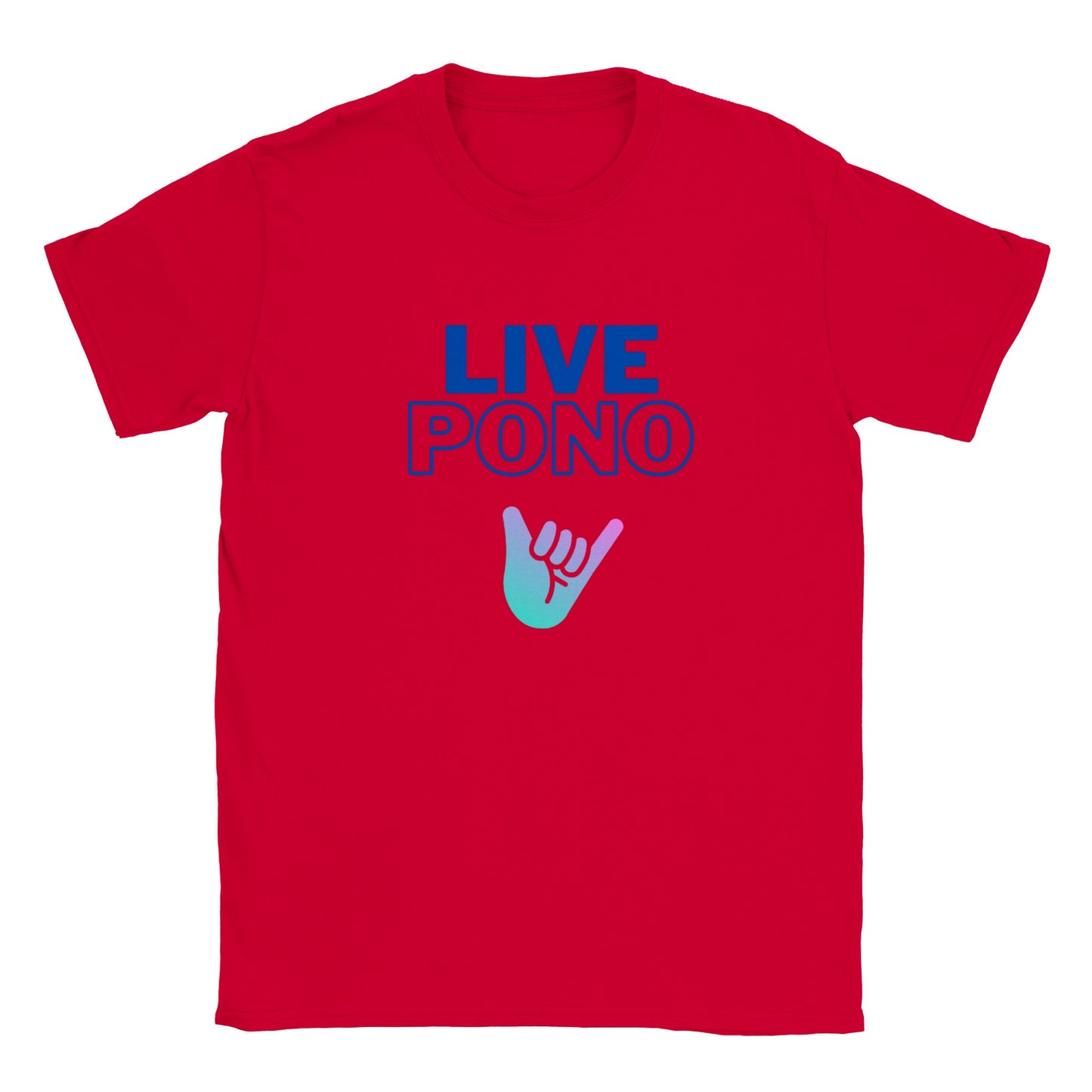 Live Pono Blue - T-shirt kids