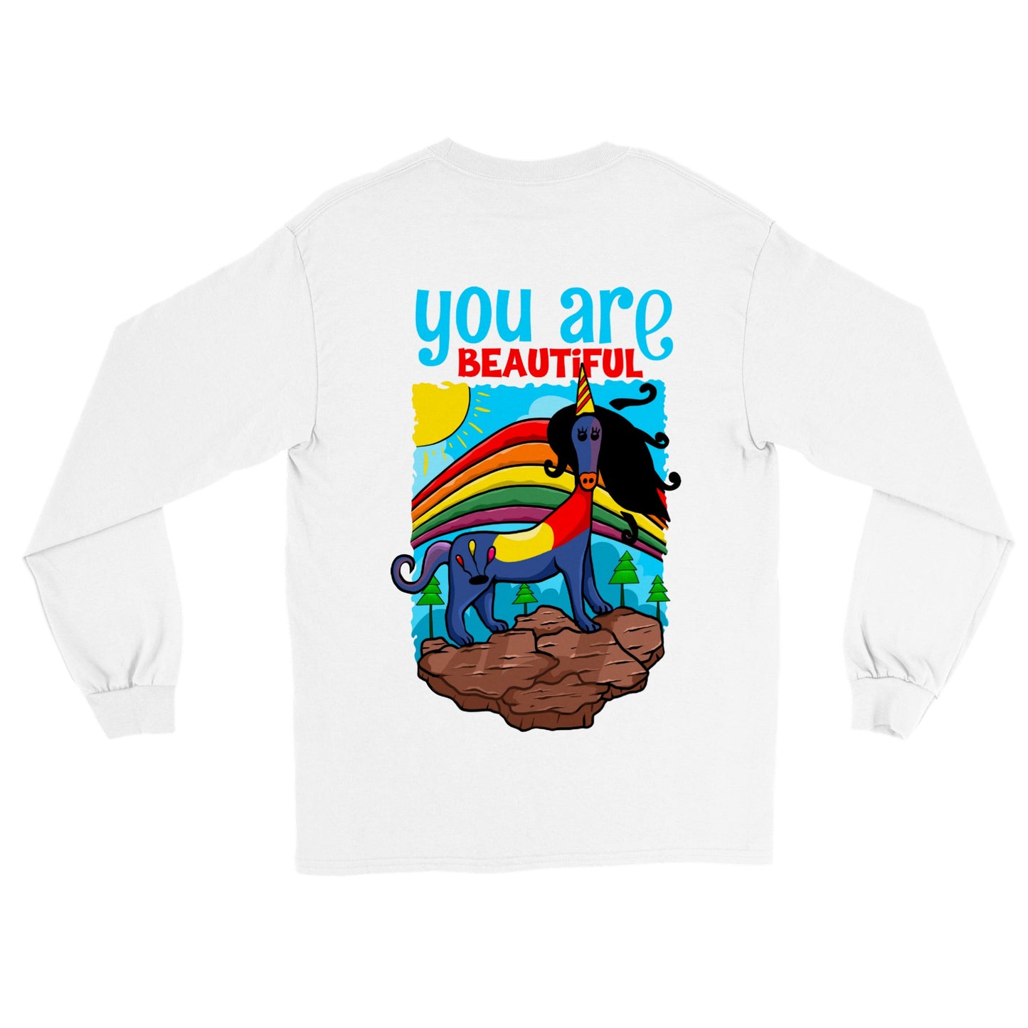 You Are Beautiful! - Longsleeve T-shirt - adult