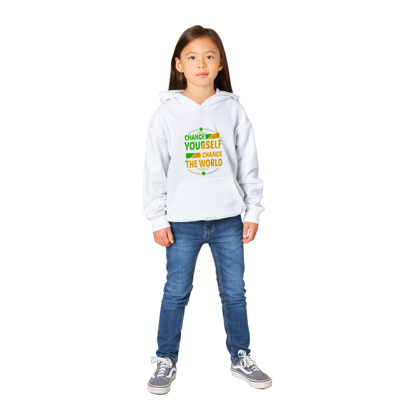 Change yourself change the world - Hoodie Kids