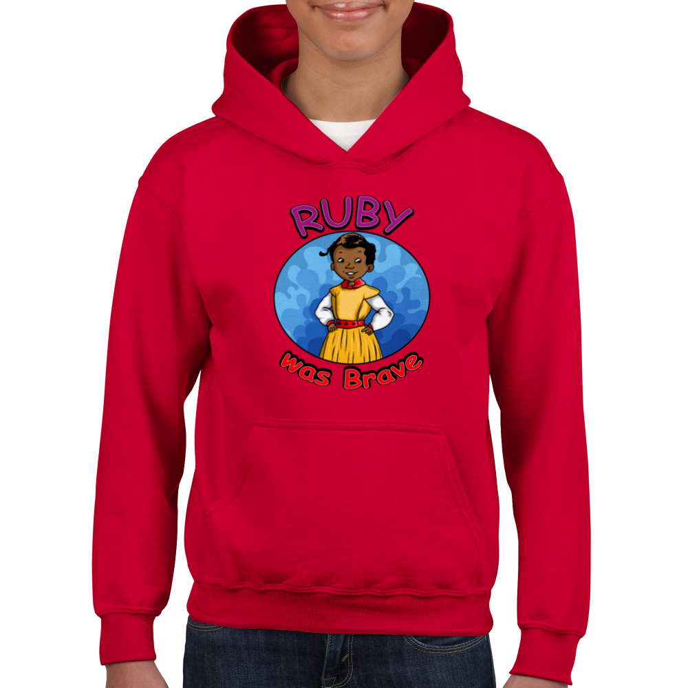 Ruby was brave - Hoodies Kids