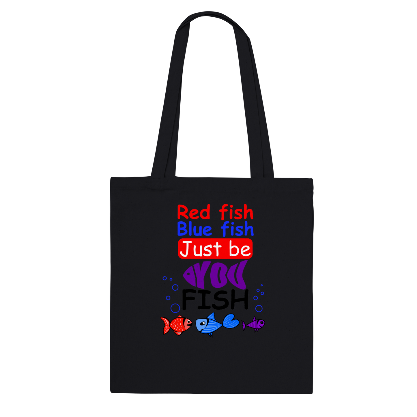red fish blue fish just be you fish