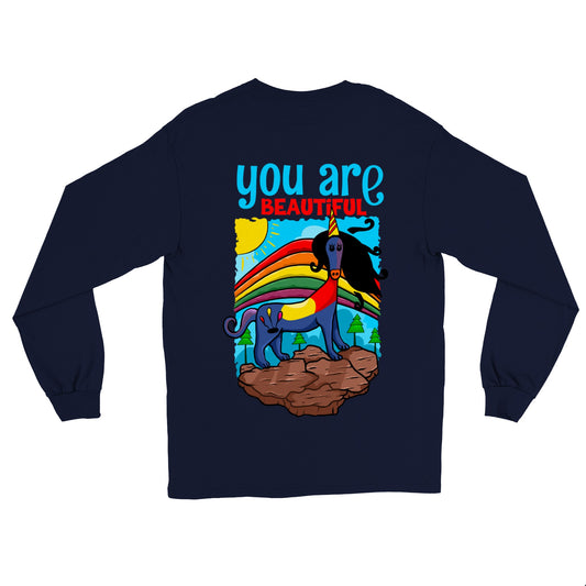You Are Beautiful! - Longsleeve T-shirt - adult