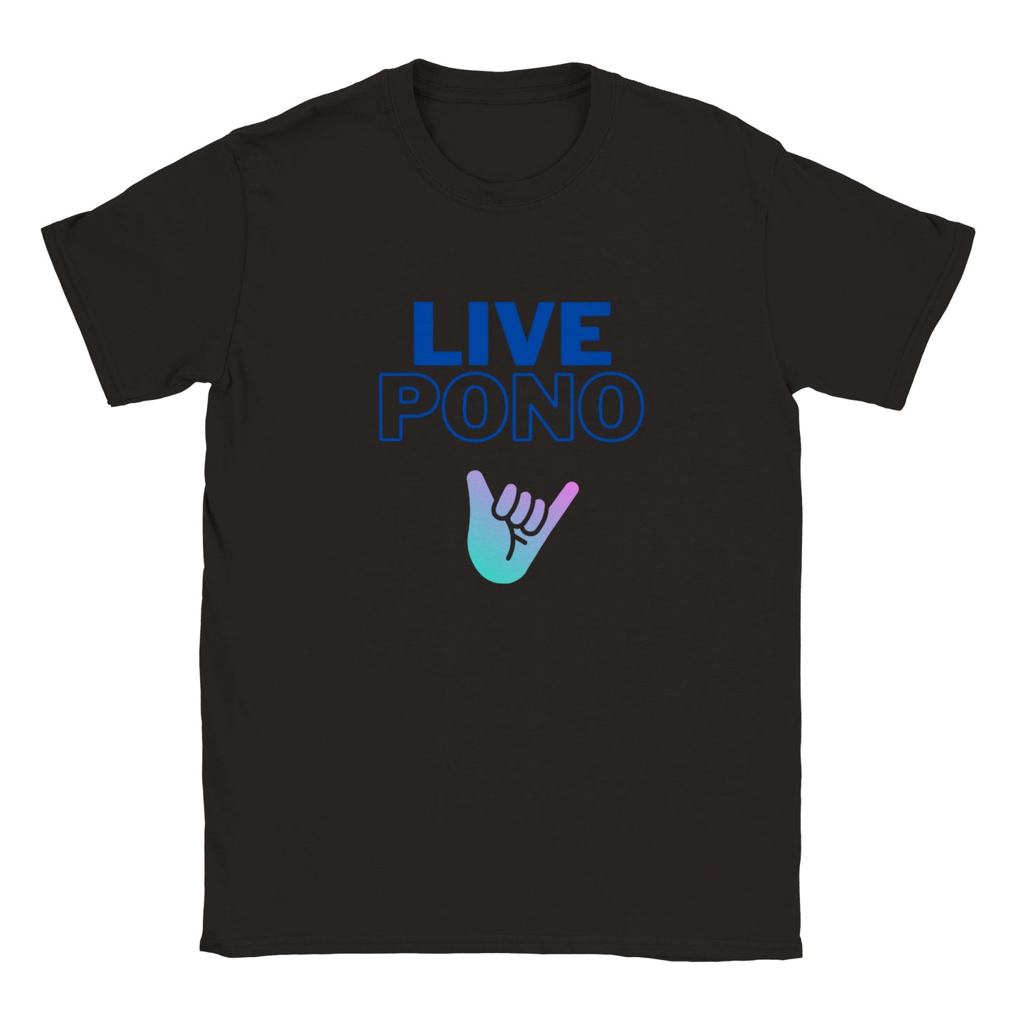 Live Pono Blue - T-shirt kids