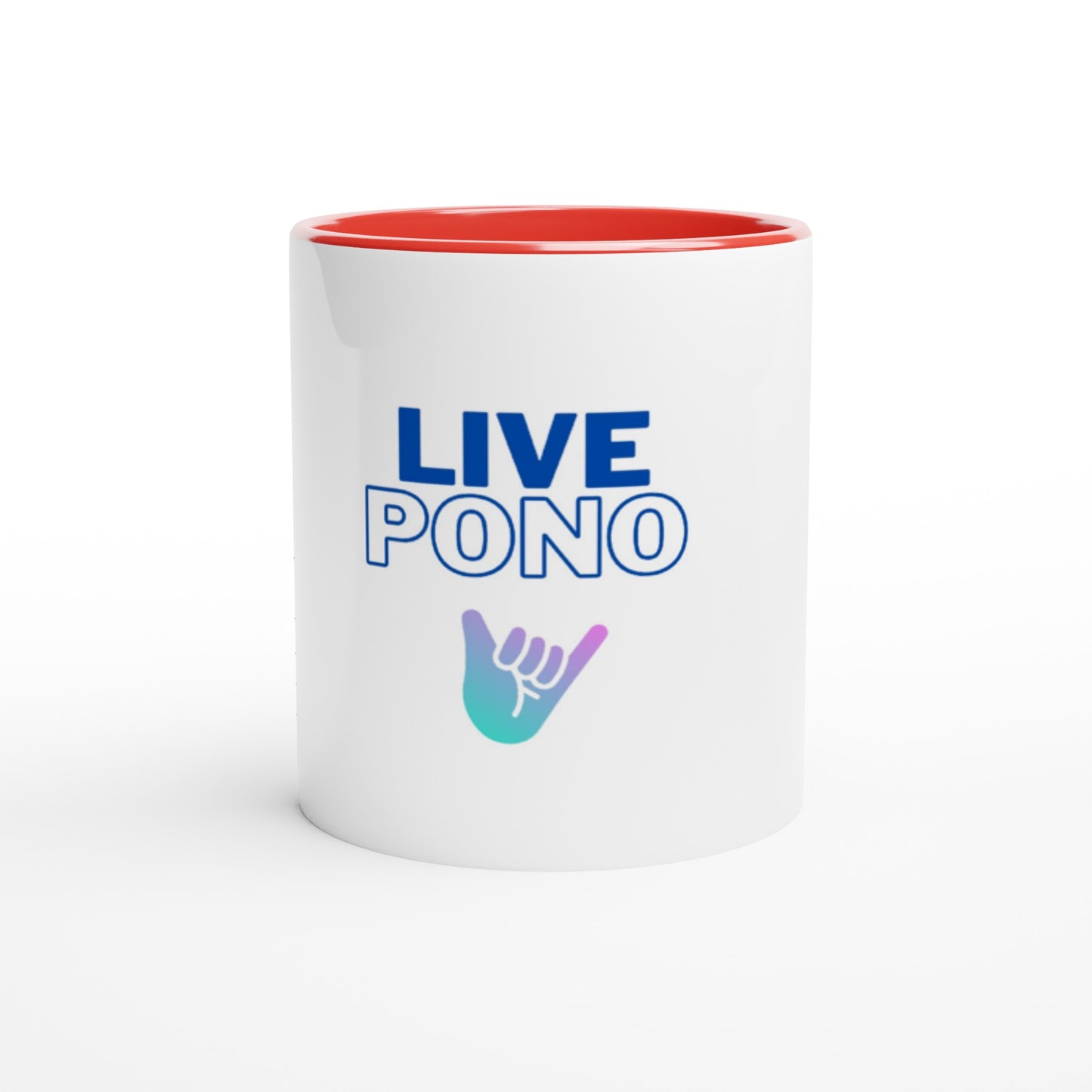 Live Pono Blue - Mug
