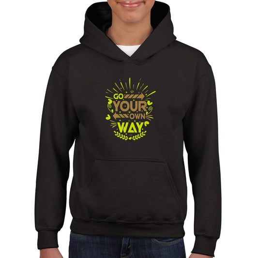 Go your own way - Hoodies Kids