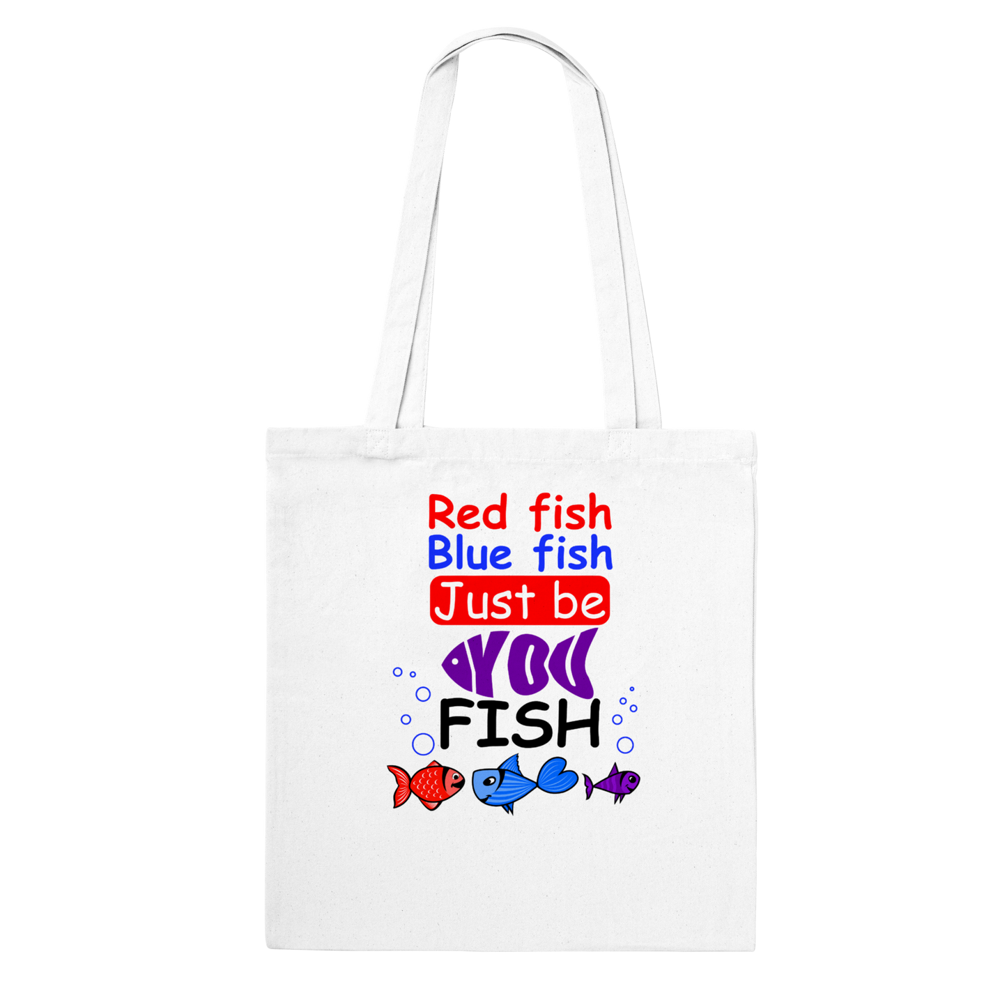 red fish blue fish just be you fish
