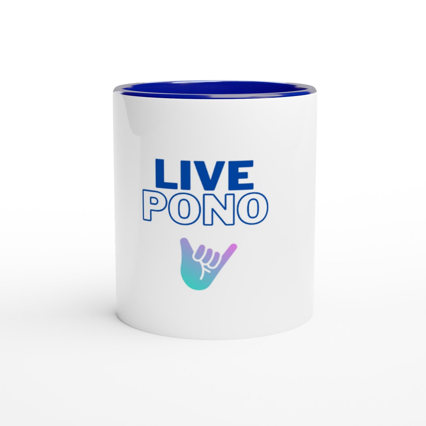 Live Pono Blue - Mug