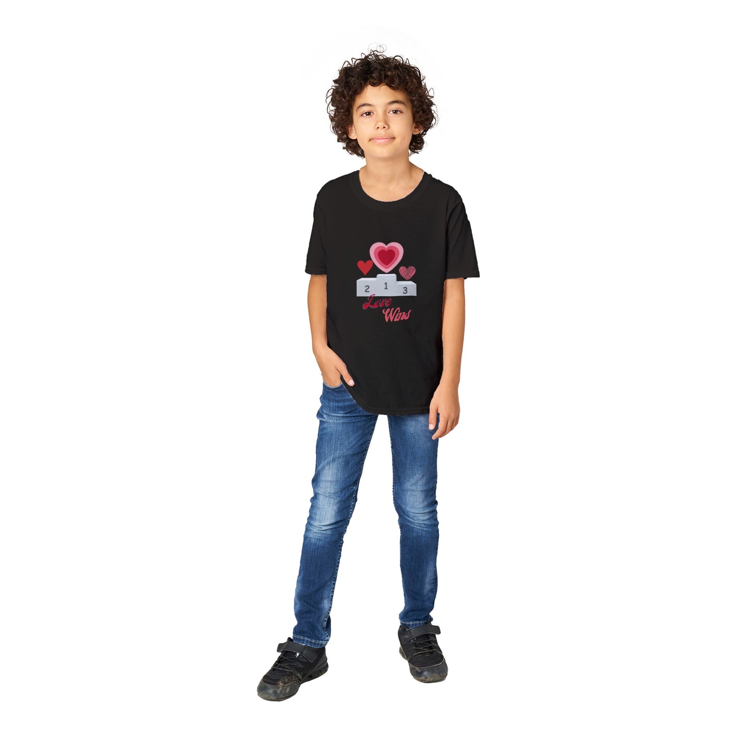 Love Wins - T-shirt kids