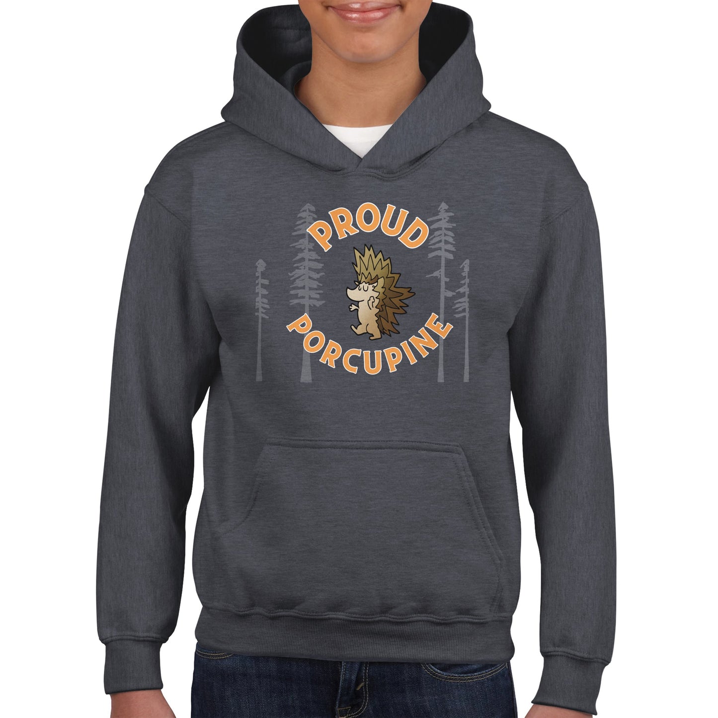 Proud Porcupine! Classic Kids Pullover Hoodie