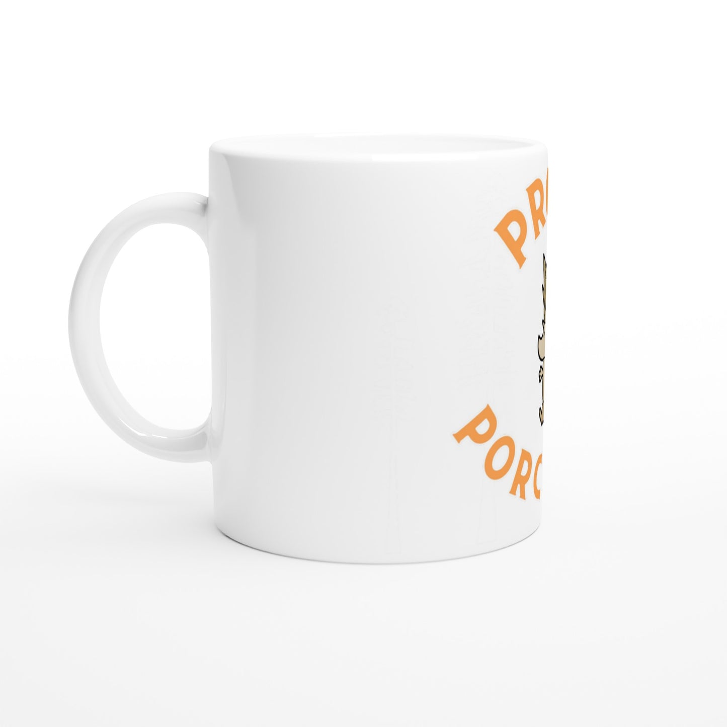 Proud Porcupine! White 11oz Ceramic Mug