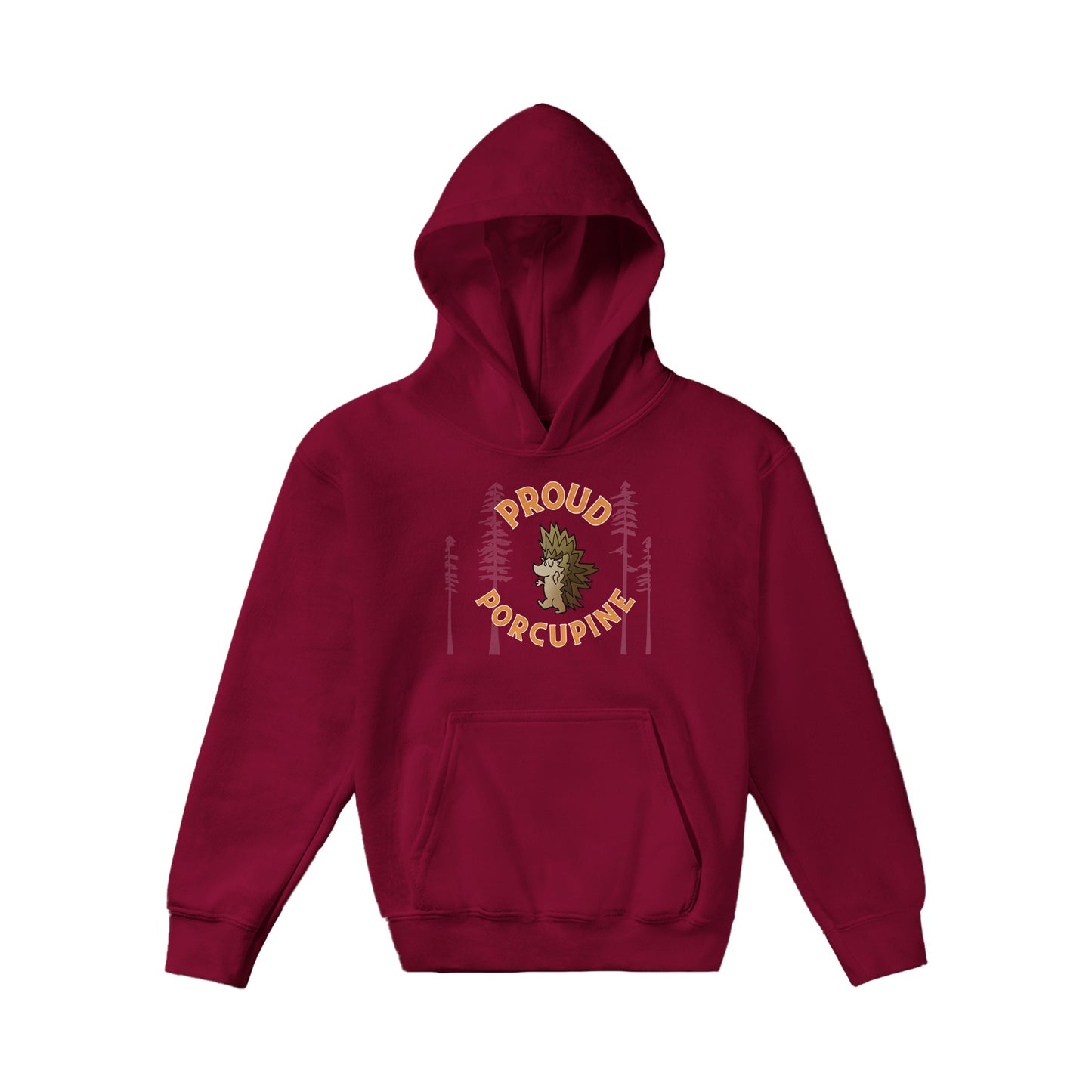 Proud Porcupine! Classic Kids Pullover Hoodie