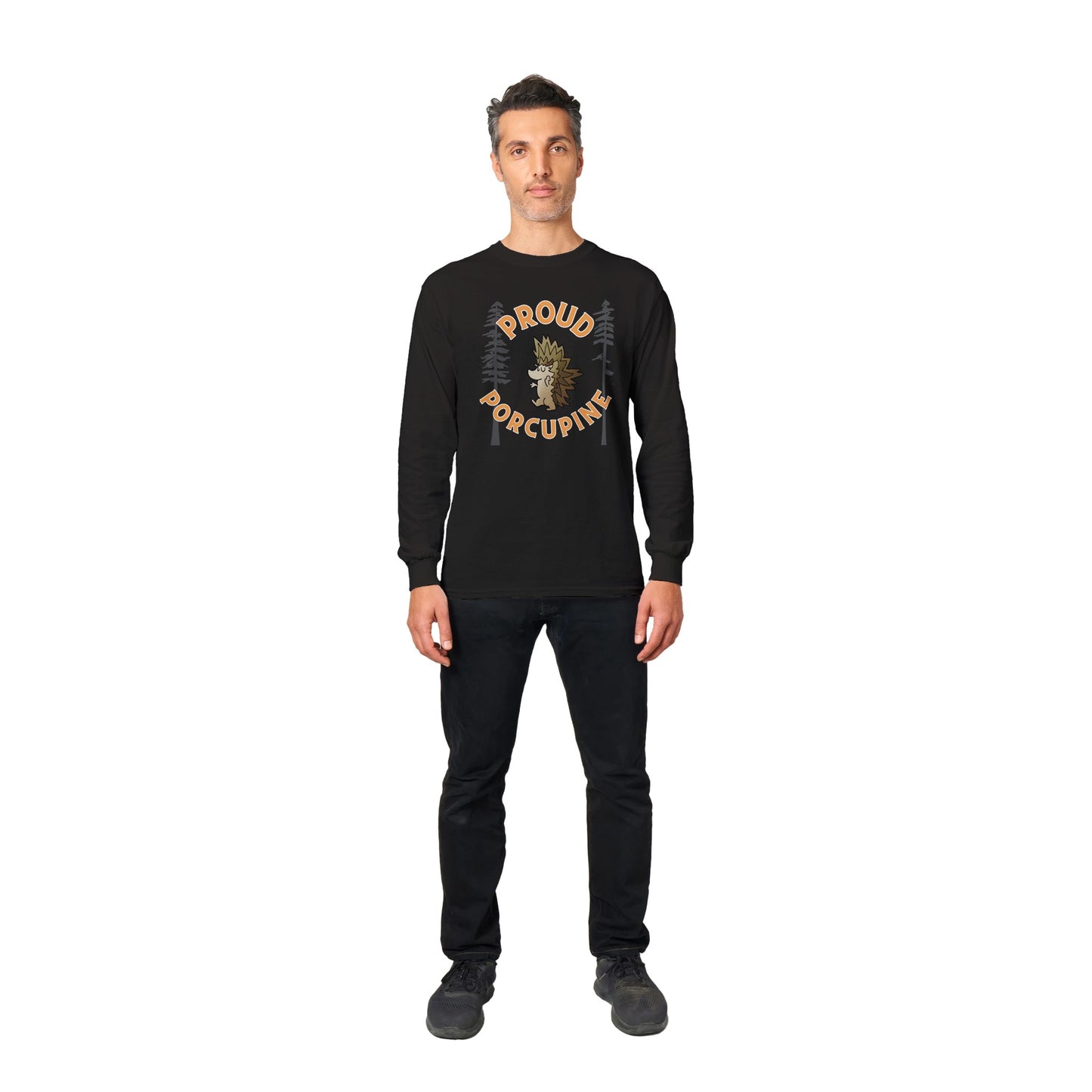 Proud Porcupine!  Classic Unisex Longsleeve T-shirt