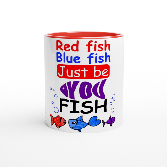 Red Fish, Blue Fish Mug