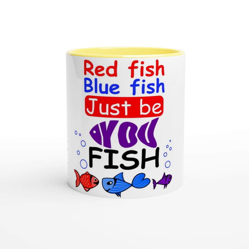 Red Fish, Blue Fish Mug