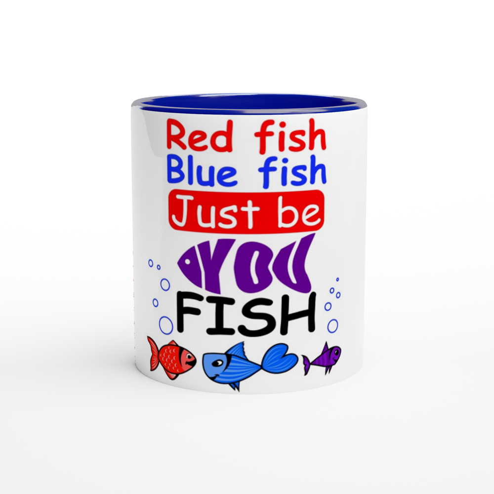 Red Fish, Blue Fish Mug