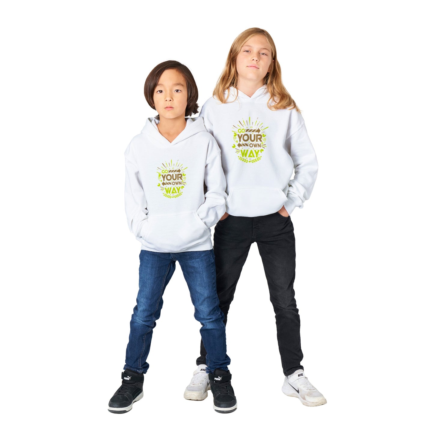 Go your own way - Hoodies Kids