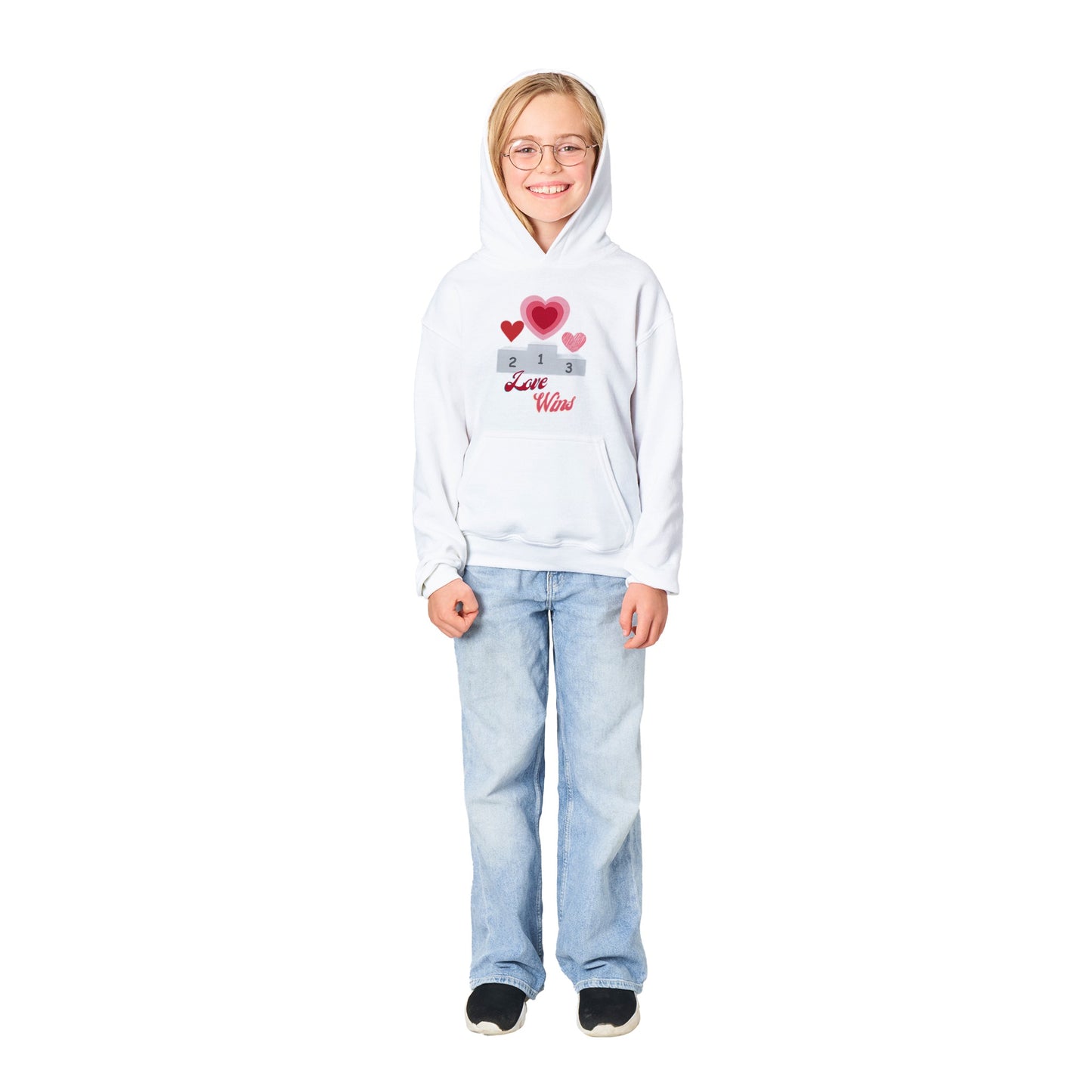 Love Wins - Classic Kids Pullover Hoodie