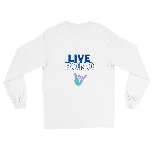 Live Pono - Longsleeve T-shirt - adult