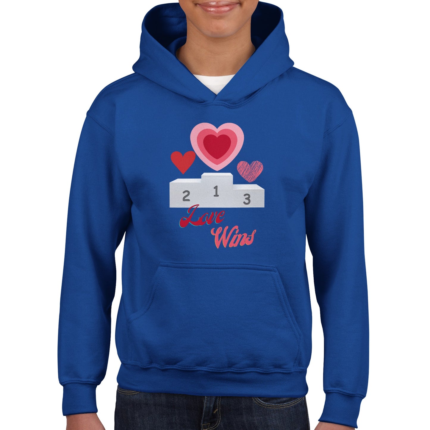 Love Wins - Classic Kids Pullover Hoodie