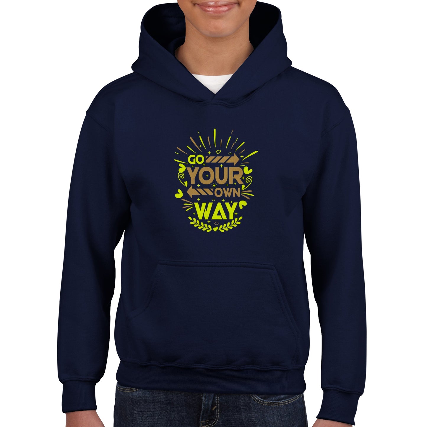 Go your own way - Hoodies Kids