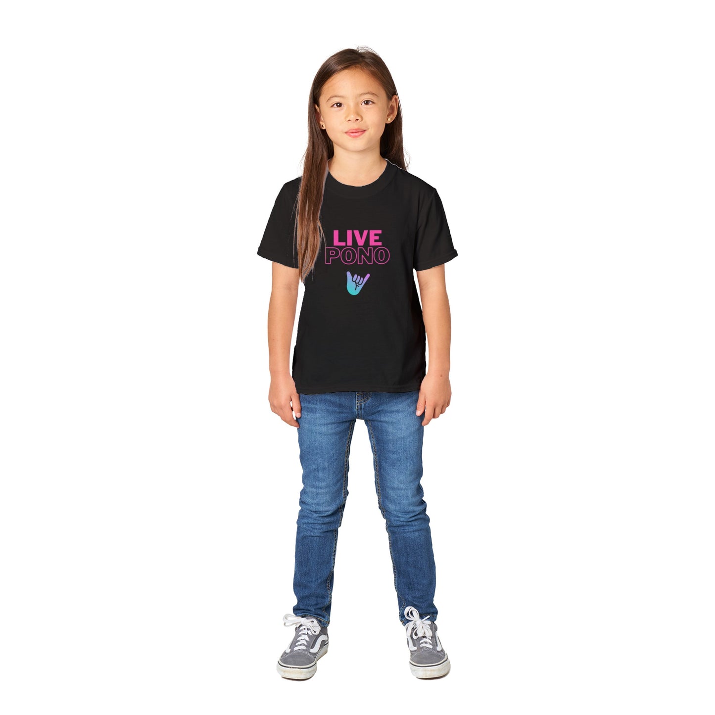 Live Pono Pink - T-shirt kids