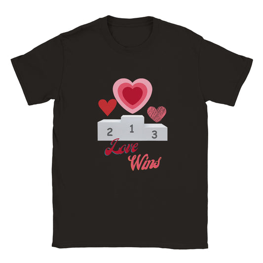Love Wins -   T-shirt kids